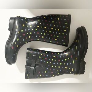 Polka Dot Women’s Rain Boots